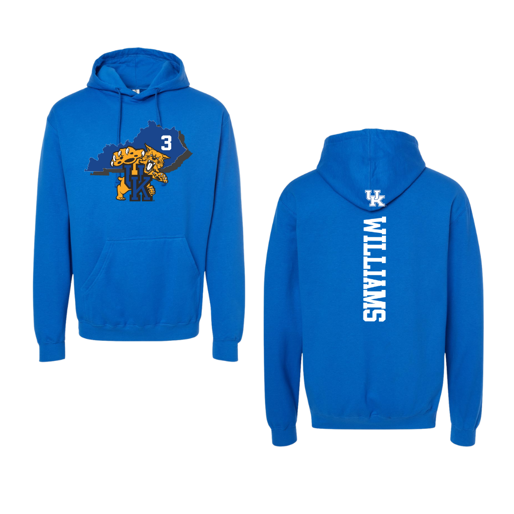 Kam Williams 3 State Wildcat Hoodie