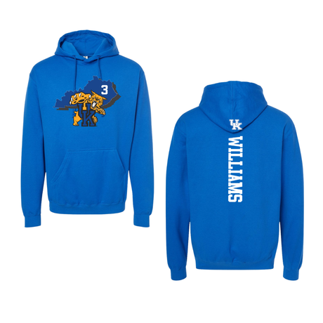 Kam Williams 3 State Wildcat Hoodie