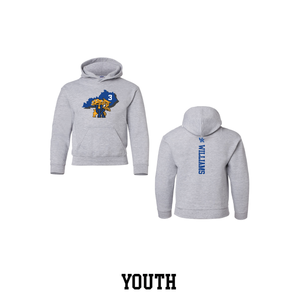 Kam Williams 3 State Wildcat Hoodie