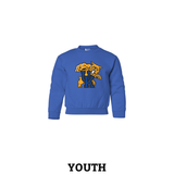 UK Vault Gold Wildcat Youth Crewneck