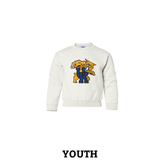 UK Vault Gold Wildcat Youth Crewneck