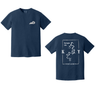 Herrington Lake Map Comfort Colors T-Shirt