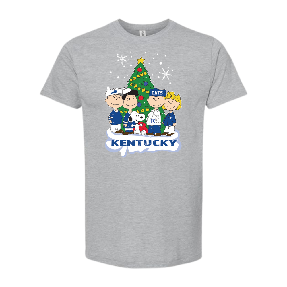 Kentucky Peanuts Christmas T-Shirt