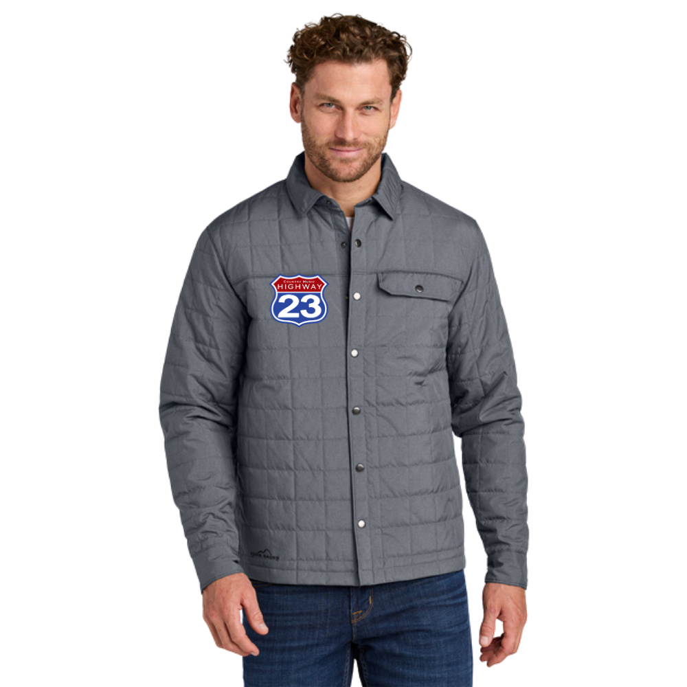 Country Music Highway 23 Eddie Bauer Shirt Jacket