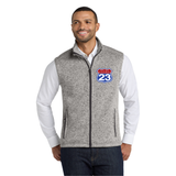 Country Music Highway 23 Fleece Sweater Zip Vest