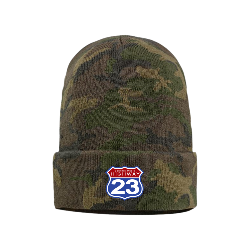 Country Music Highway 23 Cuffed Beanie