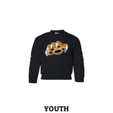 Cat Paw Swipe Youth Crewneck
