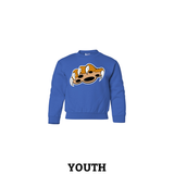 Cat Paw Swipe Youth Crewneck