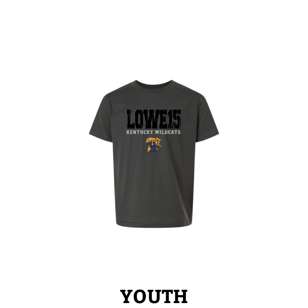 Jaland Lowe 15 Kentucky Wildcats T-Shirt