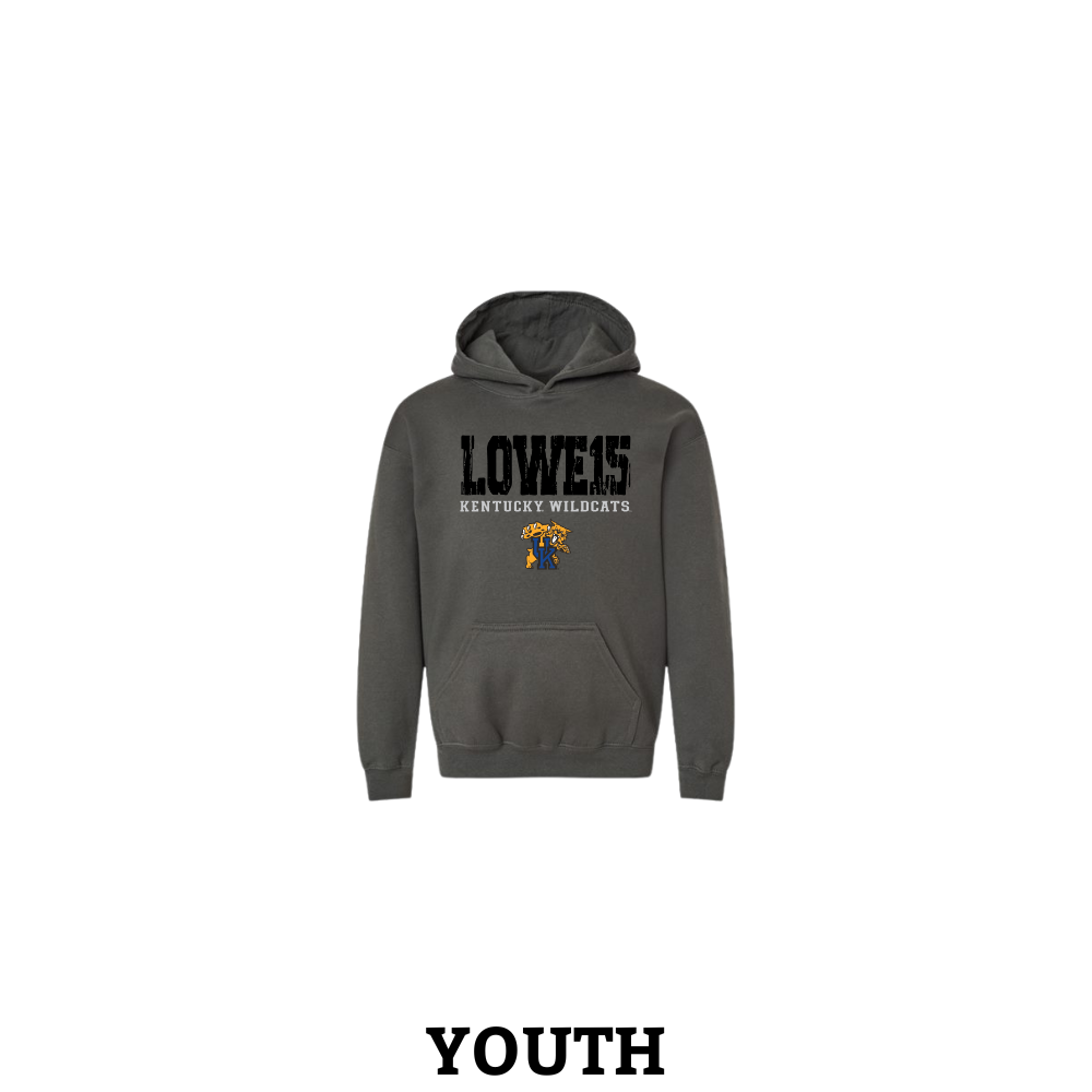 Jaland Lowe 15 Kentucky Wildcats Hoodie