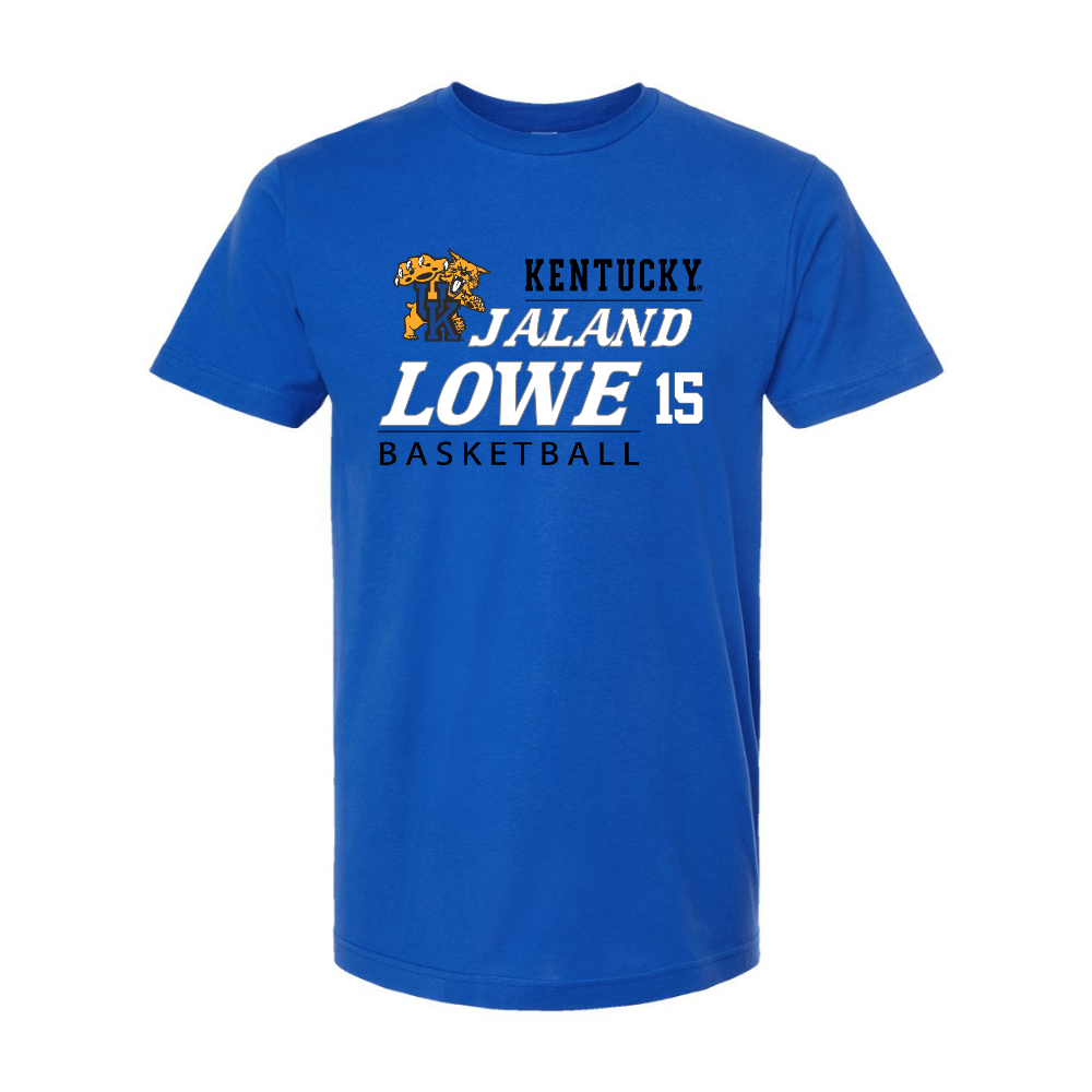 Jaland Lowe Kentucky Basketball 15 T-Shirt