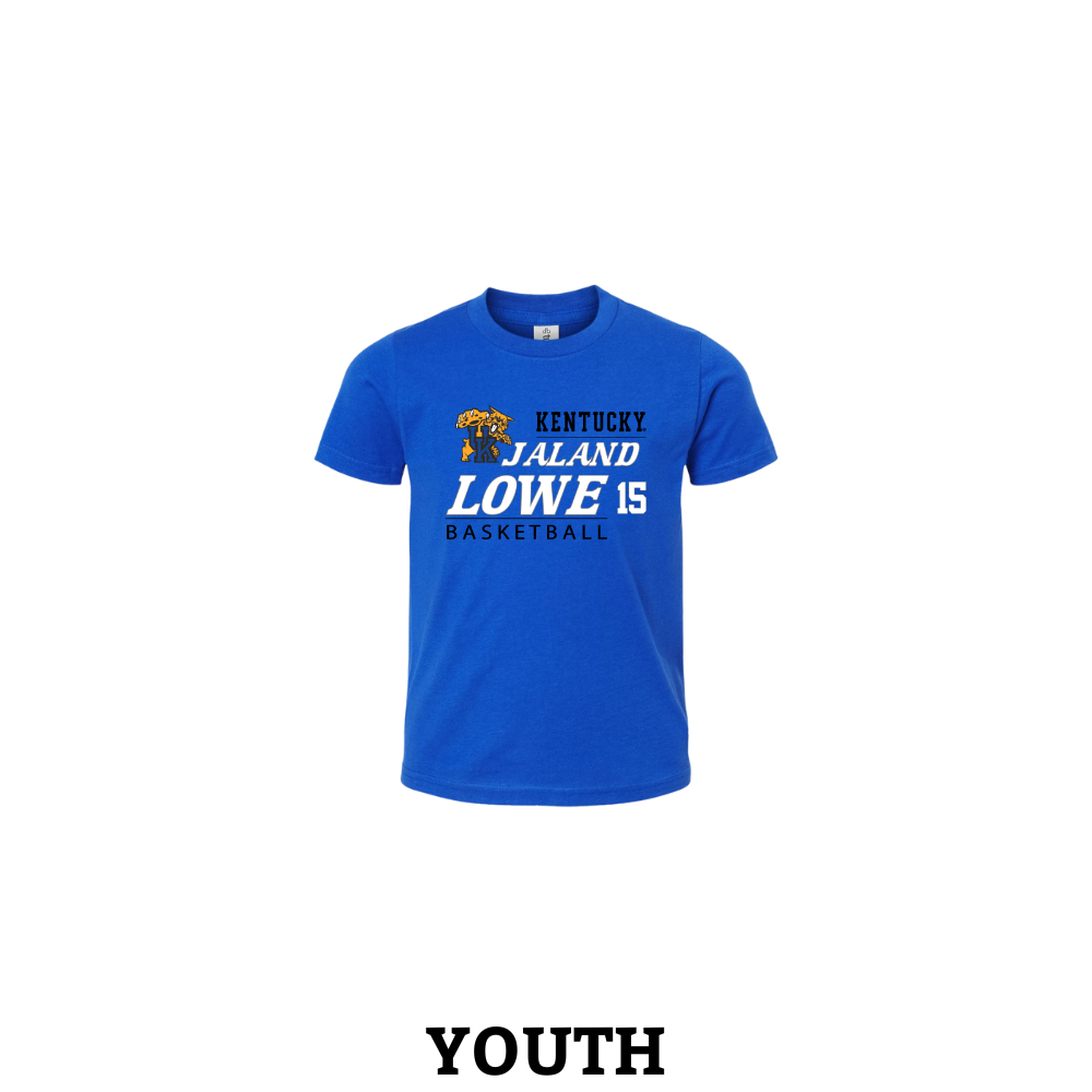 Jaland Lowe Kentucky Basketball 15 T-Shirt