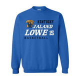 Jaland Lowe Kentucky Basketball 15 Crewneck