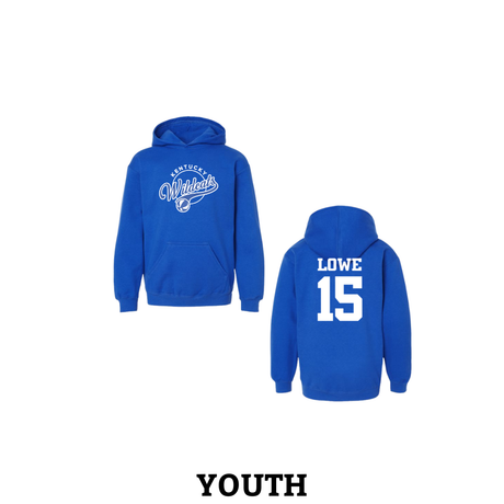 Jaland Lowe 15 Retro Kentucky Wildcats Hoodie