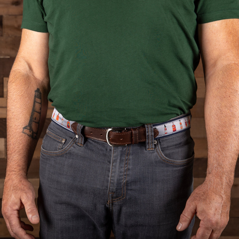 Bourbon & Whiskey Ribbon Club Belt