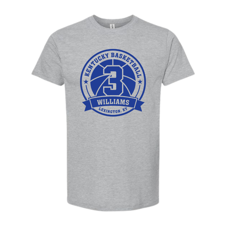 Kam Williams 3 Kentucky Basketball Badge T-Shirt