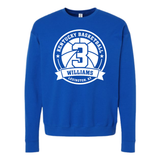 Kam Williams 3 Kentucky Basketball Badge Crewneck