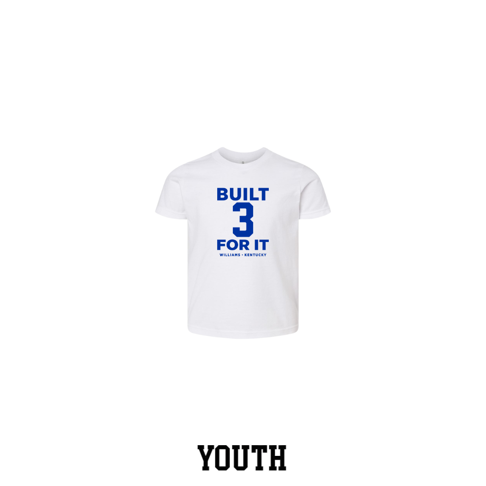 Kam Williams 3 Built For It T-Shirt