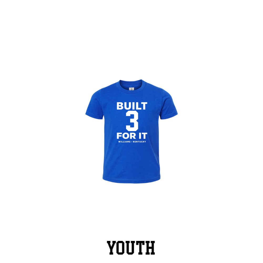 Kam Williams 3 Built For It T-Shirt