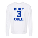 Kam Williams 3 Built For It Crewneck