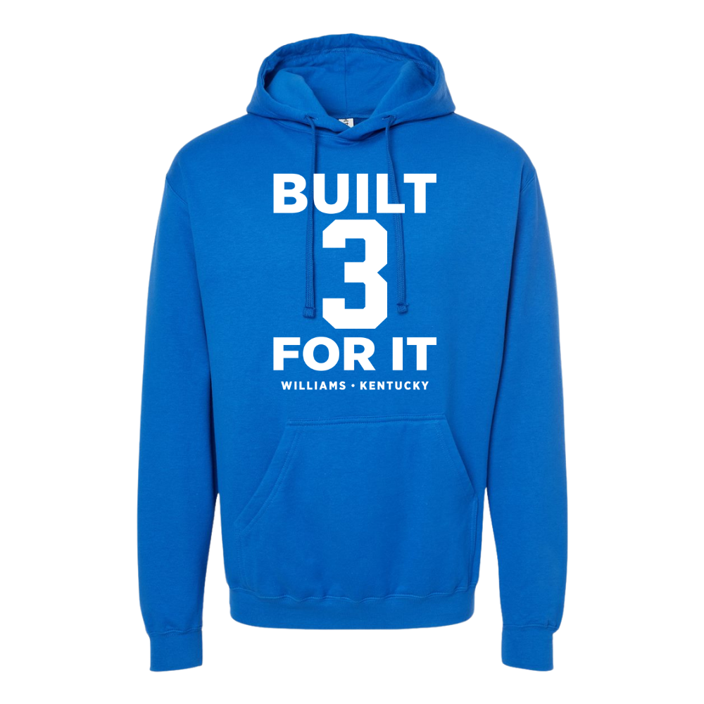 Kam Williams 3 Built For It Hoodie