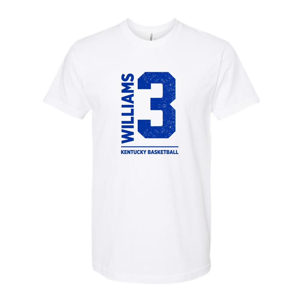 Kam Williams 3 Kentucky Basketball T-Shirt