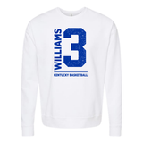 Kam Williams 3 Kentucky Basketball Crewneck