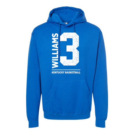 Kam Williams 3 Kentucky Basketball Hoodie