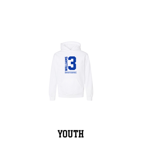 Kam Williams 3 Kentucky Basketball Hoodie