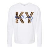 Leopard KY Kentucky Crewneck