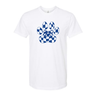 Checkerboard Paw and Bow T-Shirt