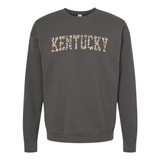 Kentucky Camo Arch Crewneck