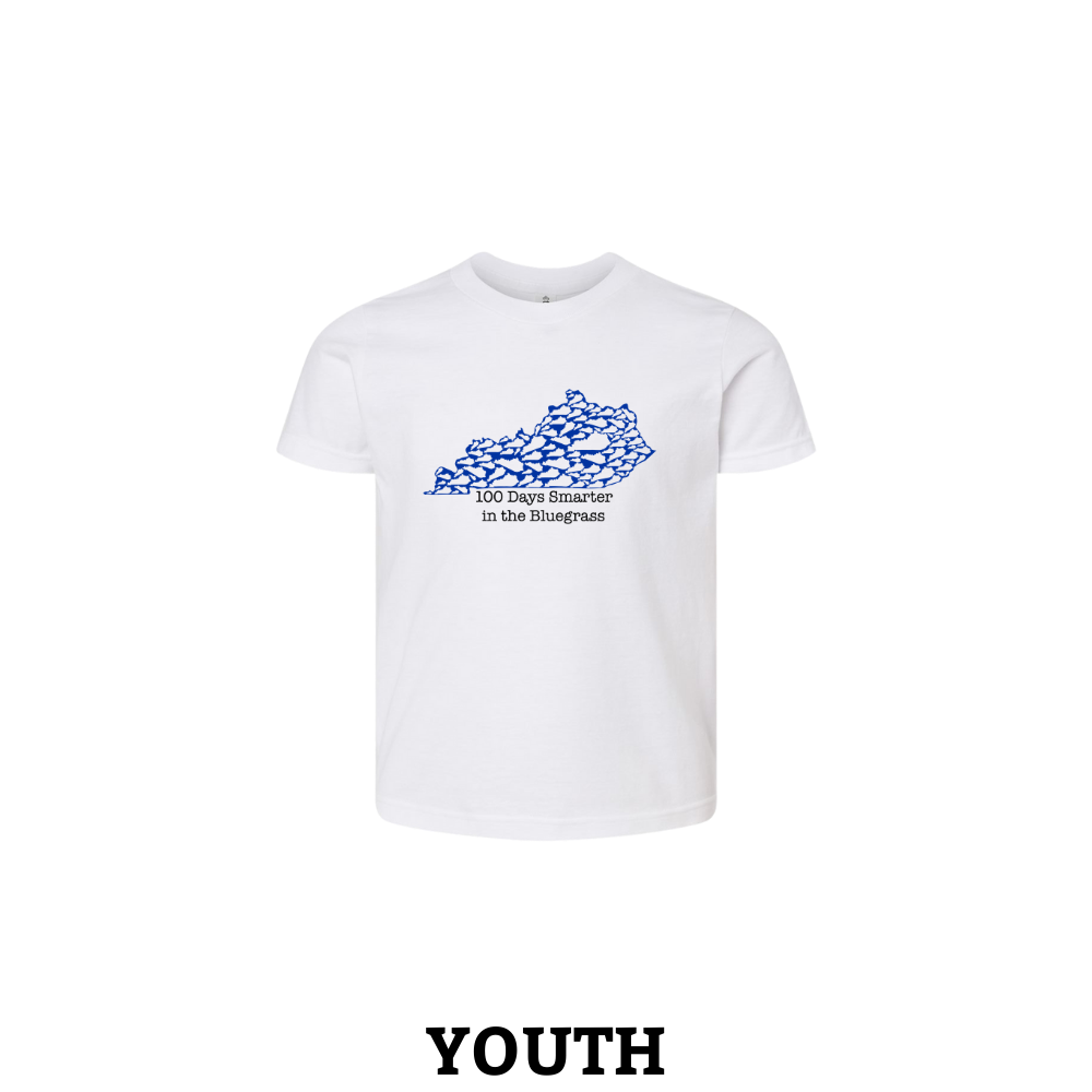 100 Days Smarter in the Bluegrass Youth T-Shirt
