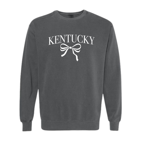 Kentucky Coquette Bow Comfort Colors Crewneck