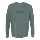 Kentucky Block Tonal Comfort Colors Long Sleeve