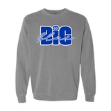 Go Big Blue Comfort Colors Crewneck