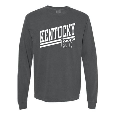 Kentucky KY Varsity Comfort Colors Long Sleeve