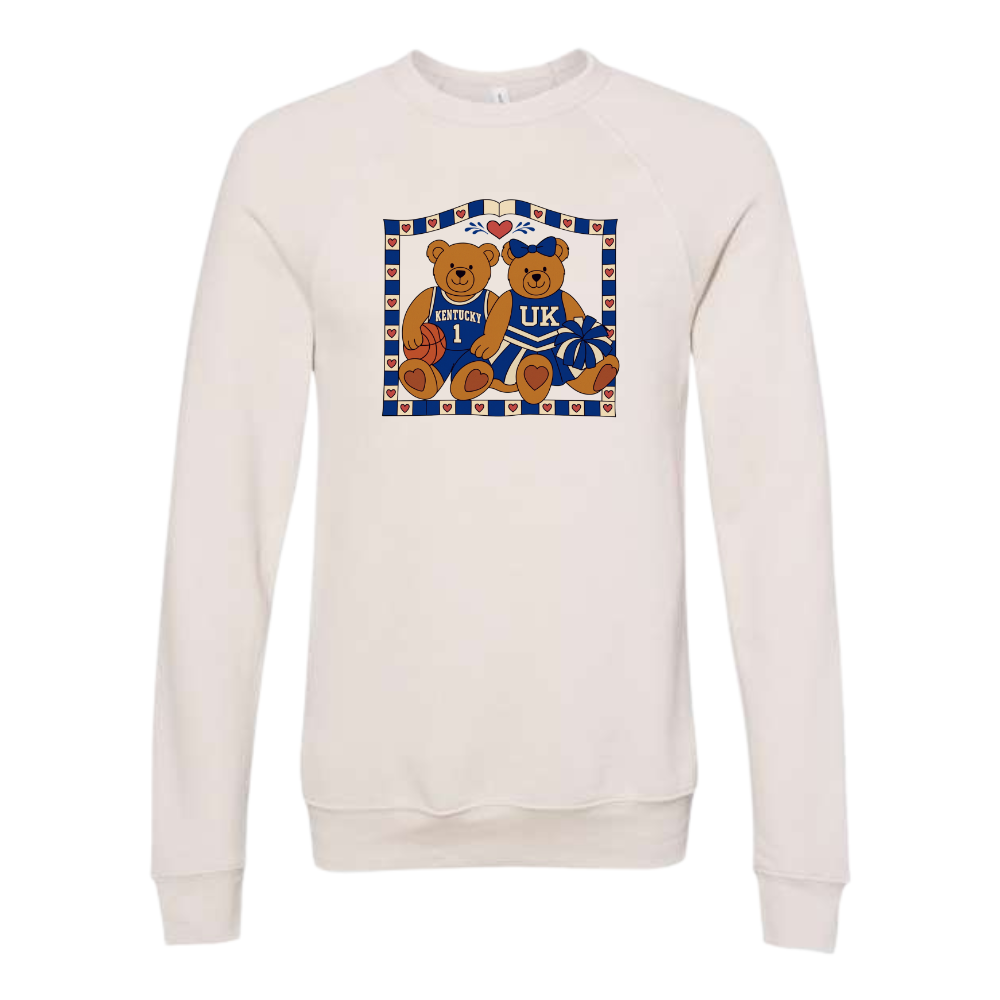 Kentucky Game Day Bears Raglan Crewneck