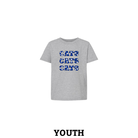 Cats Paw Repeat Youth T-Shirt