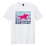 Kentucky Wavy Race Horse T-Shirt