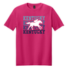 Kentucky Wavy Race Horse T-Shirt