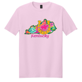 Spring Floral Kentucky Horse T-Shirt