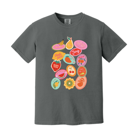 Kentucky Fresh Fruit Stickers Comfort Colors T-Shirt