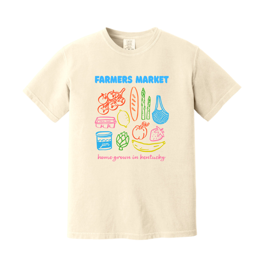 Grown in Kentucky Farmers Market Comfort Colors T-Shirt