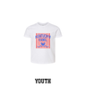 Kentucky Girl Bow and Stripes Youth T-Shirt