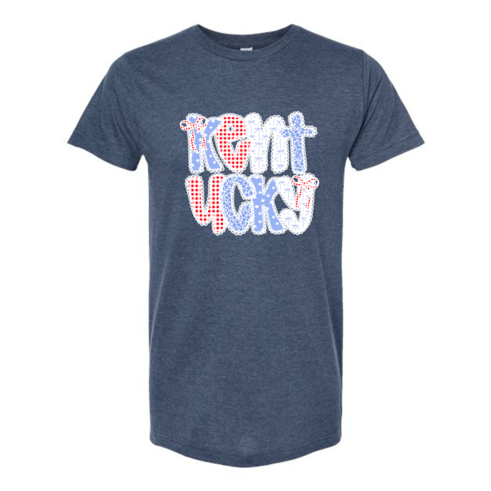 Coquette Patriotic Kentucky T-Shirt