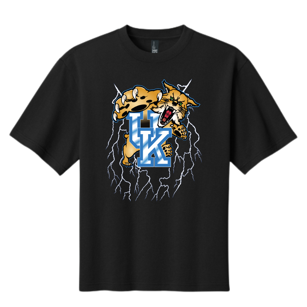 Kentucky Gold Cat Lightning Strike T-Shirt