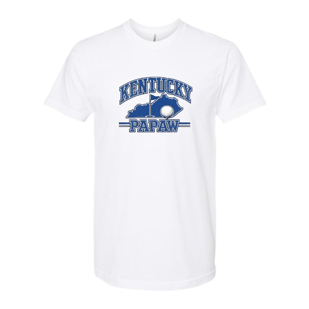 Kentucky Papaw Golf State T-Shirt