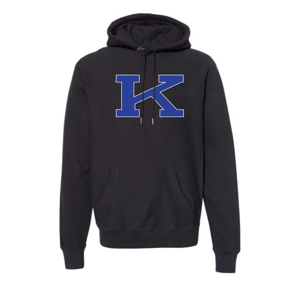 Vintage Power K Black Hoodie