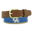 UK Embroidered Leather Belt